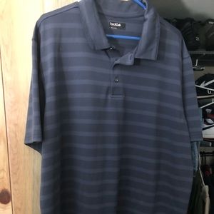 **Worn Once** Mens Gray Polo